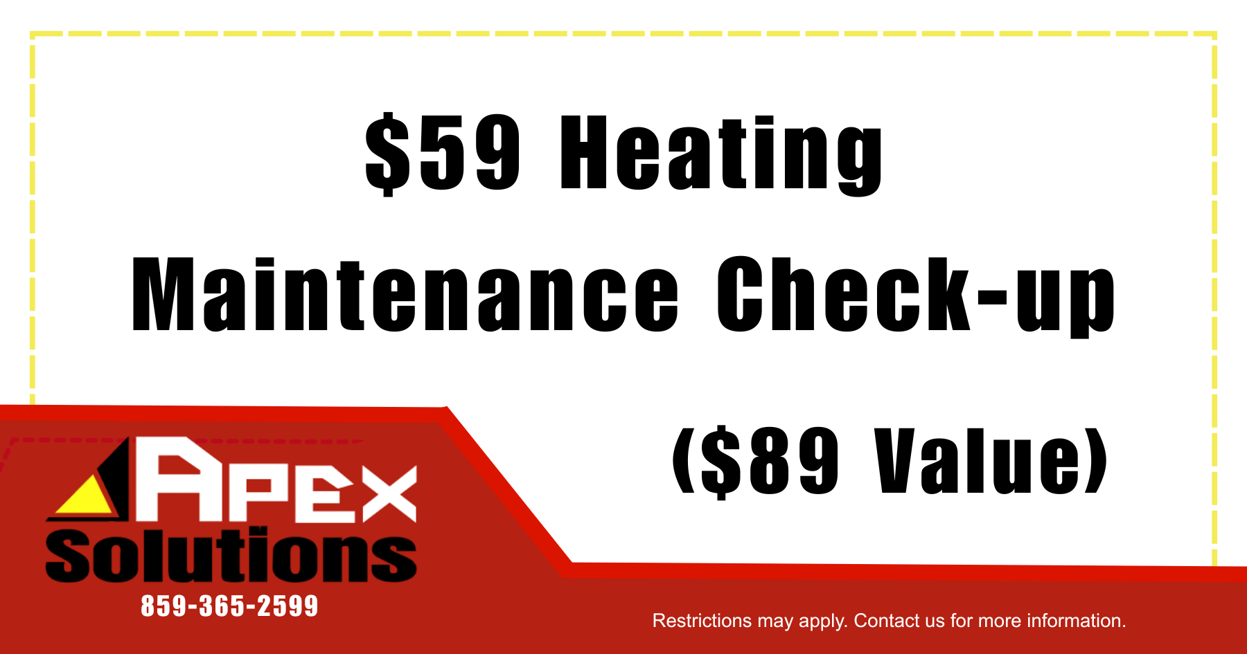 $59 heating coupon $59 heating coupon